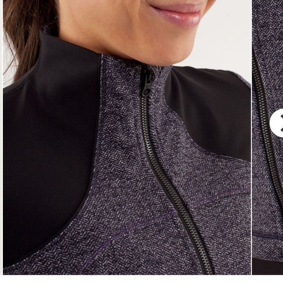 Lululemon Forme jacket herringbone Sz6 - Picture 5 of 12